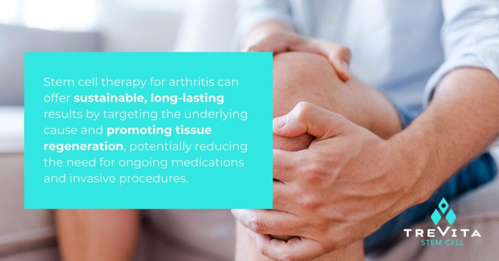Stem cell therapy for arthritis