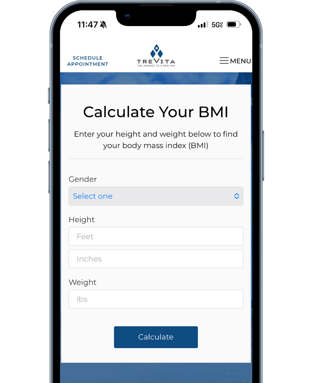 Calculate your BMI