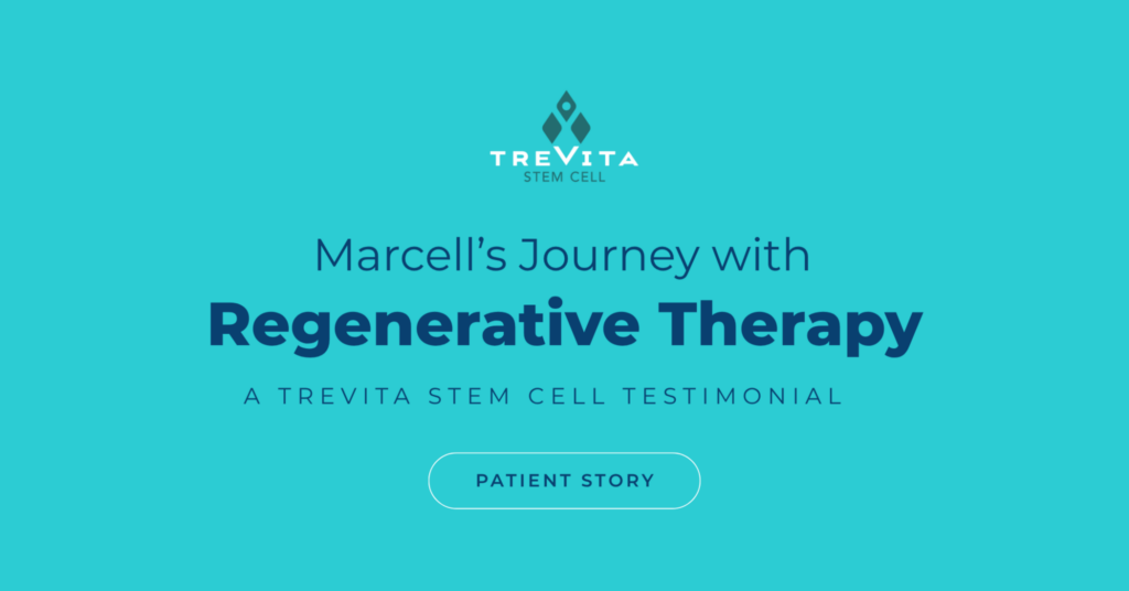 Football Player Marcell Believes in Stem Cells After Chronic Pain